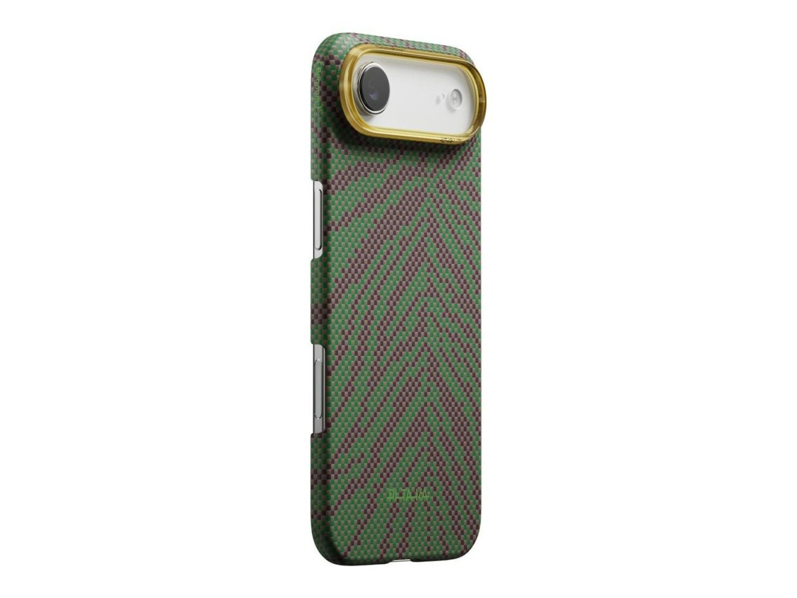 Capa PITAKA Edge Case Etui Breath of Veins para iPhone Air sprout surge