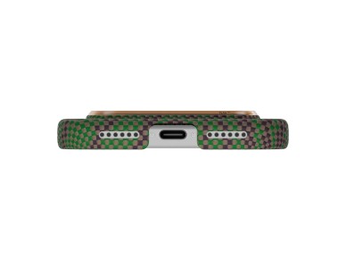 Funda PITAKA Edge Case Etui Breath of Veins para iPhone 17 Pro Max sprout surge