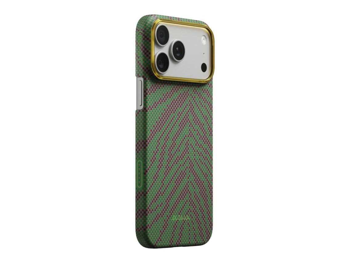 Funda PITAKA Edge Case Etui Breath of Veins para iPhone 17 Pro Max sprout surge