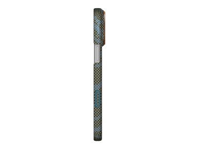 Case PITAKA Edge Case Etui Breath of     Veins for iPhone 17 Pro dive green
