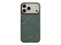 Capa PITAKA Edge Case Etui Breath of Veins para iPhone 17 Pro Max verde mergulho Capa PITAKA Edge Case Etui Breath of Veins para iPhone 17 Pro Max verde mergulho