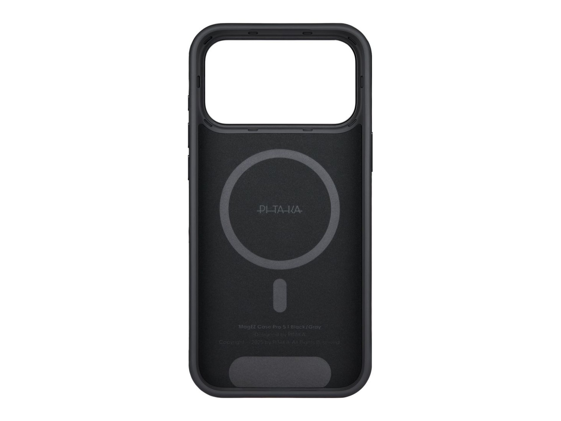 Funda PITAKA Aramid UltraGuard MagSafe para iPhone 17 Pro negra gris