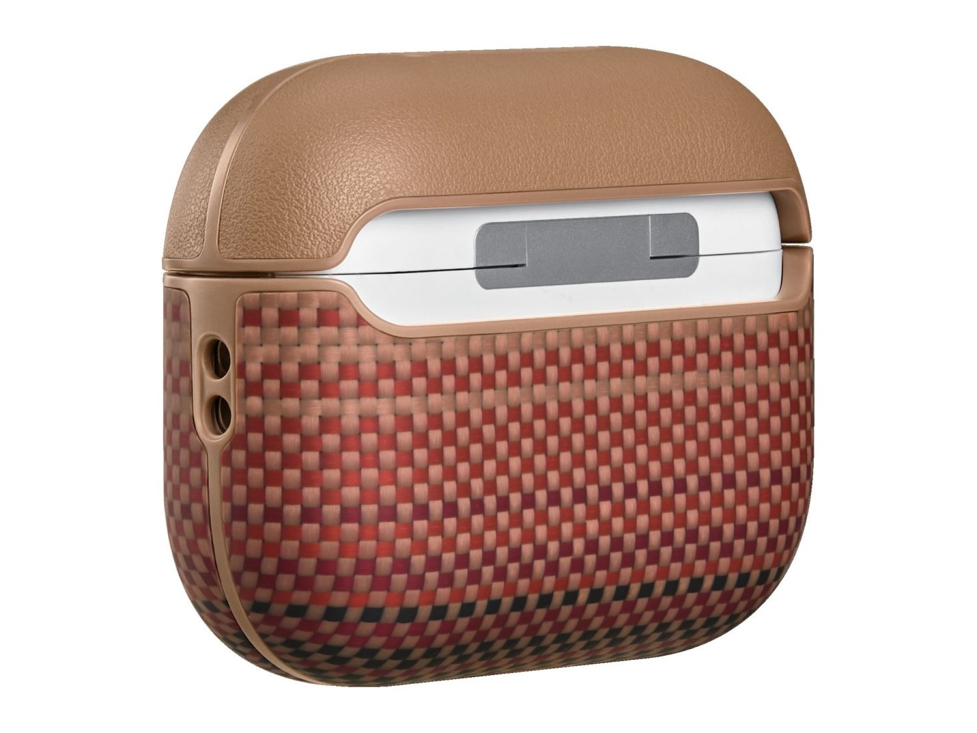 Funda PITAKA de fibra de aramida para AirPods Pro 3 Sunrise