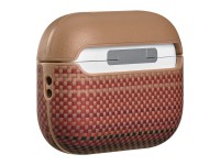 Funda PITAKA de fibra de aramida para AirPods Pro 3 Sunrise Funda PITAKA de fibra de aramida para AirPods Pro 3 Sunrise