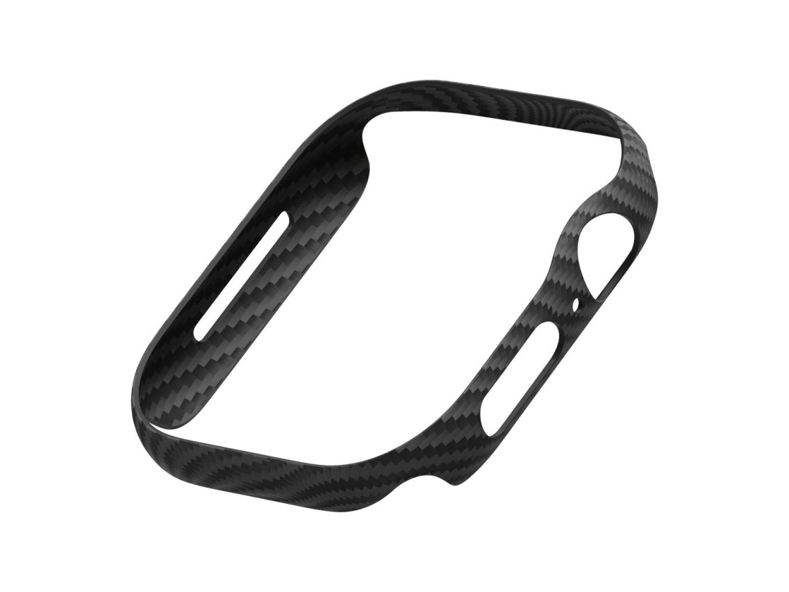 Funda PITAKA Air para Apple Watch 10/11 (42 mm) negra y gris
