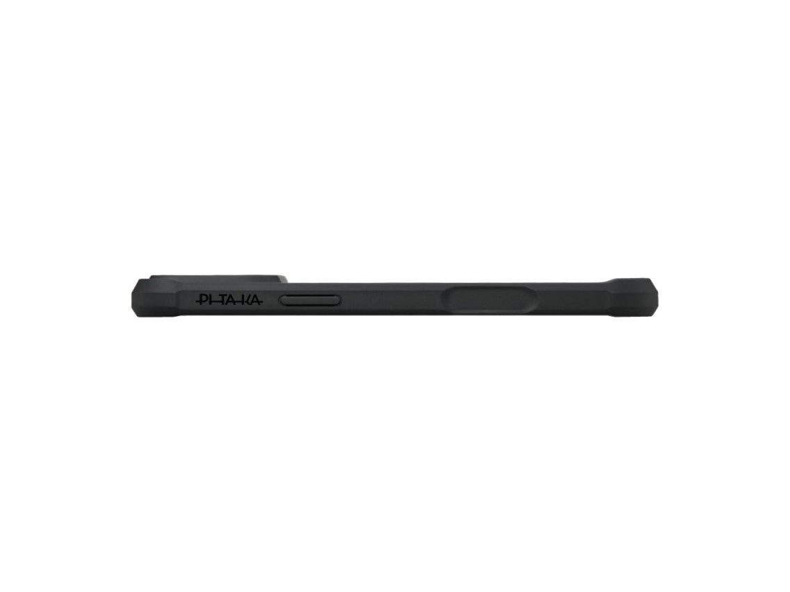 Capa PITAKA Aramid ProGuard para iPhone 17 Pro preta e cinza