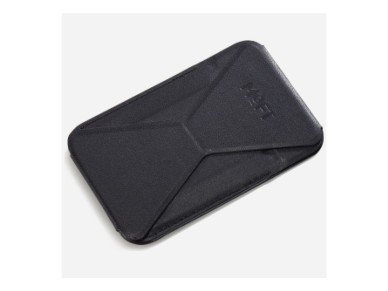 Carteira magn�tica e suporte para celular Moft Movas Snap-On MagSafe, preta