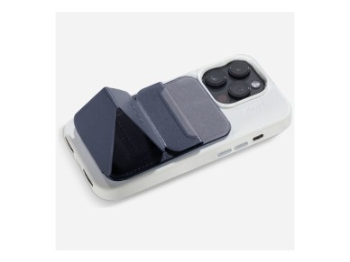 Moft Movas Snap-On MagSafe Magnetic Wallet and Phone Stand navy blue Moft Movas Snap-On MagSafe Magnetic Wallet and Phone Stand navy blue