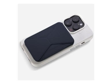 Moft Movas Snap-On MagSafe Magnetic Wallet and Phone Stand navy blue Moft Movas Snap-On MagSafe Magnetic Wallet and Phone Stand navy blue
