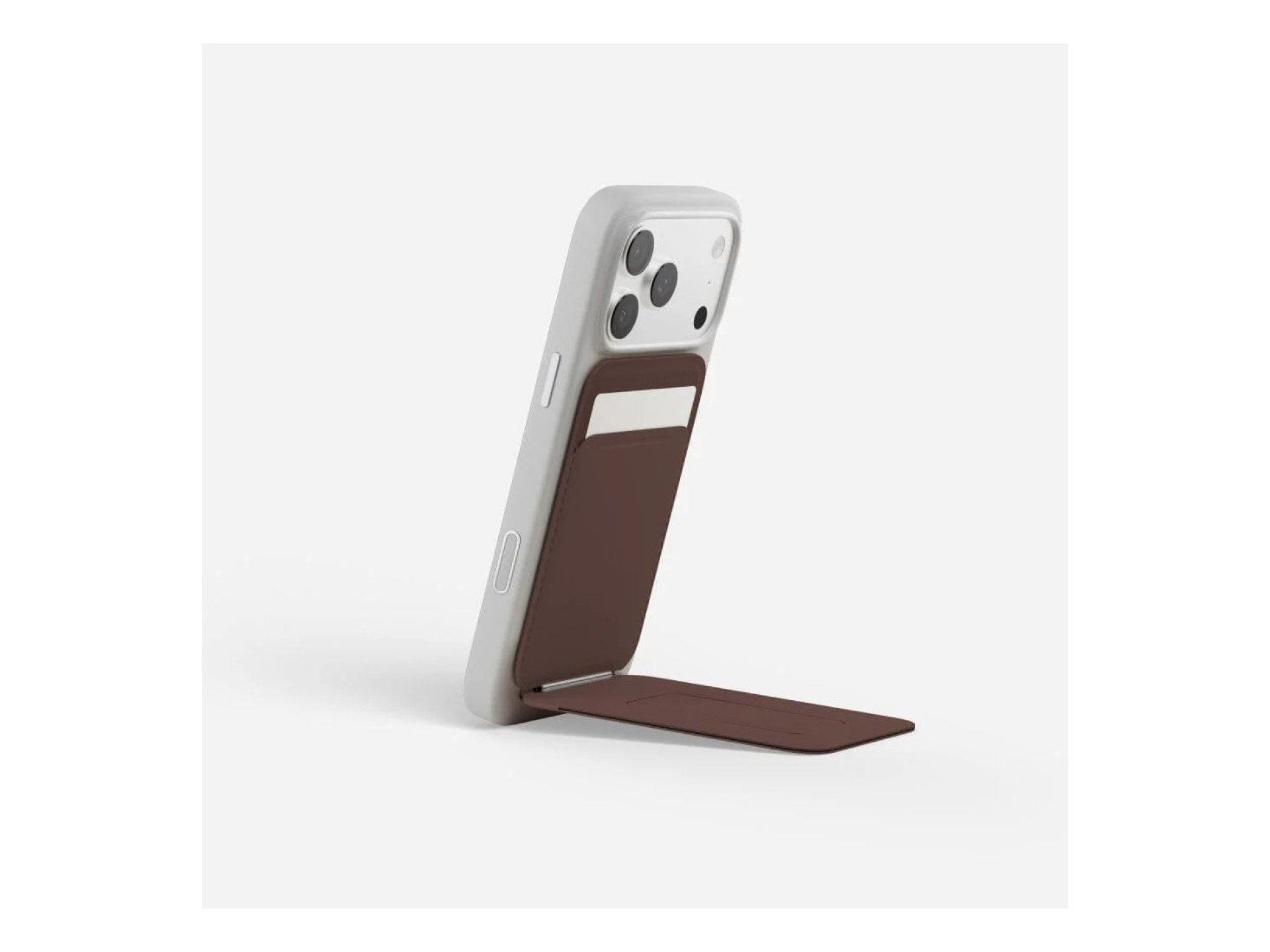 Moft Movas Snap Tripod MagSafe Magnetic Wallet and Phone Stand in misty black