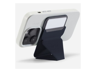 Moft Movas Snap-On MagSafe Magnetic Wallet and Phone Stand navy blue Moft Movas Snap-On MagSafe Magnetic Wallet and Phone Stand navy blue
