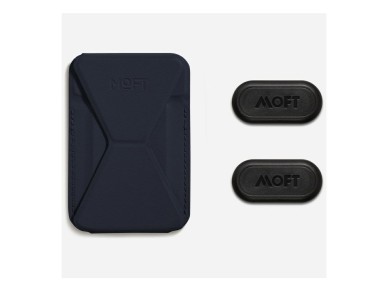 Moft Movas Snap-On MagSafe Magnetic Wallet and Phone Stand navy blue Moft Movas Snap-On MagSafe Magnetic Wallet and Phone Stand navy blue