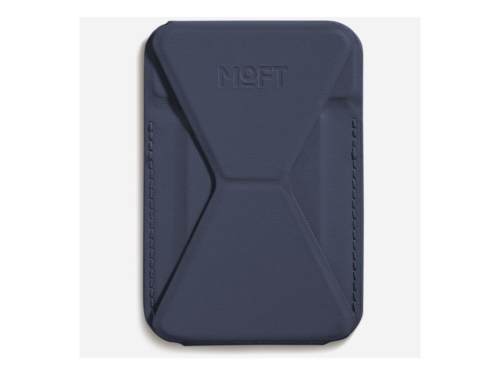 Moft Movas Snap-On MagSafe Magnetic Wallet and Phone Stand navy blue