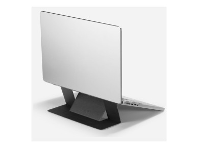 Suporte adesivo para laptop Moft Movas, preto