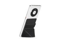 Carteira autoadesiva e suporte para celular Moft X Mini, preta