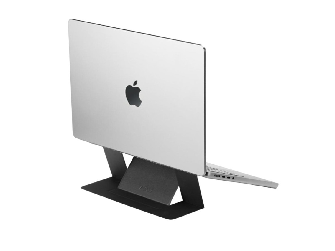 Suporte adesivo para laptop Moft Movas, preto