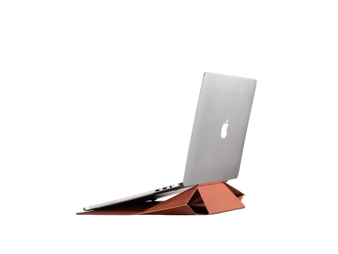 Capa para laptop Moft Sleeve de 13 polegadas, marrom