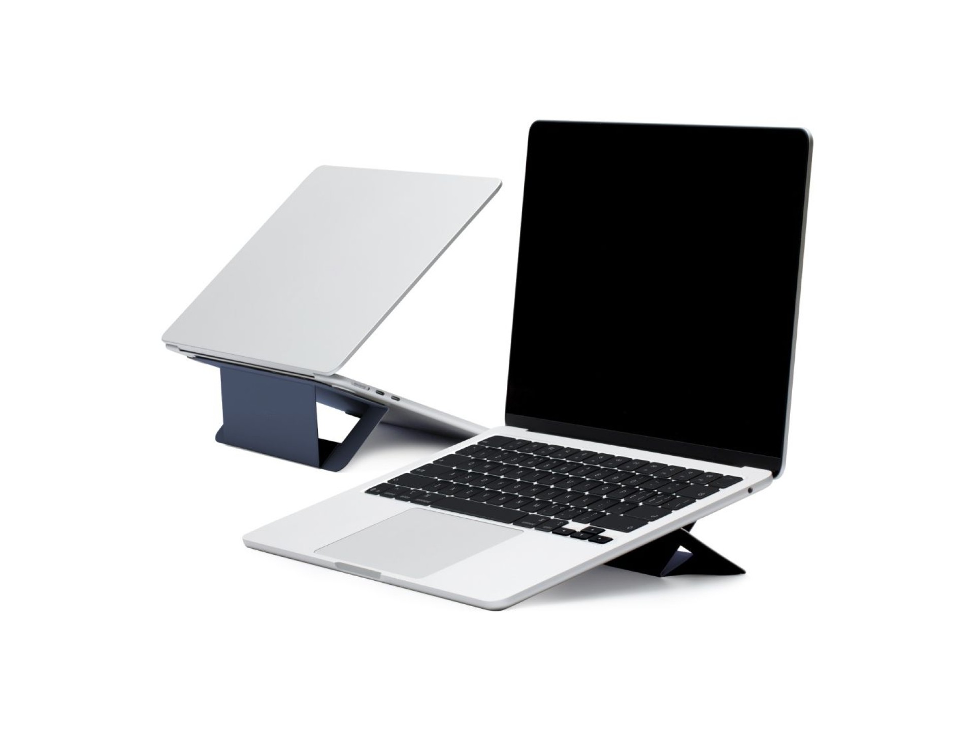 Suporte autoadesivo para laptop Moft Airflow Movas, preto