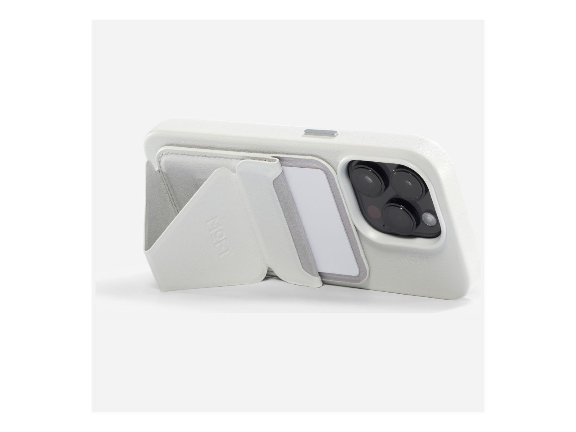 Cartera magnética y soporte para teléfono Moft Movas Snap-On MagSafe Misty Cove