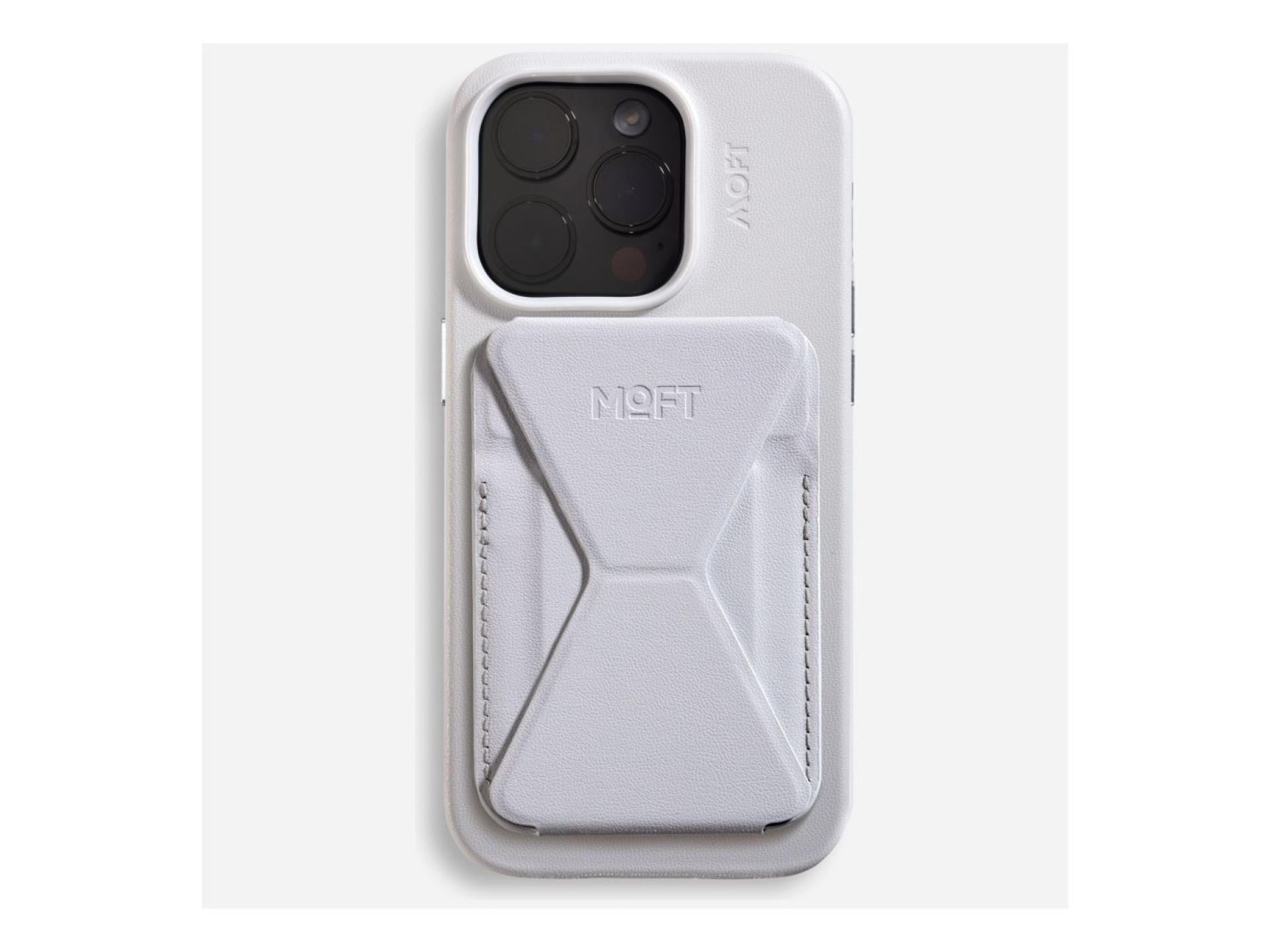 Cartera magnética y soporte para teléfono Moft Movas Snap-On MagSafe Misty Cove