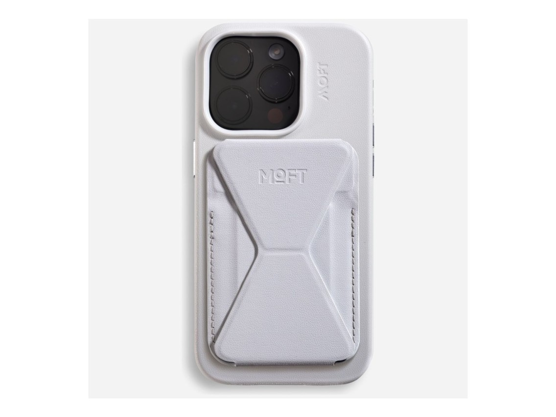 Cartera magnética y soporte para teléfono Moft Movas Snap-On MagSafe Misty Cove