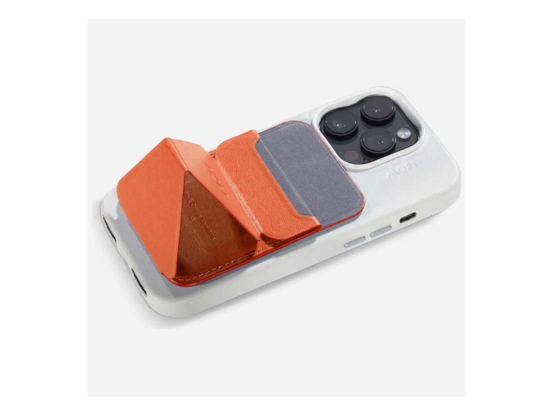 Moft Movas Snap-On MagSafe Magnetic Wallet and Phone Stand sunrise