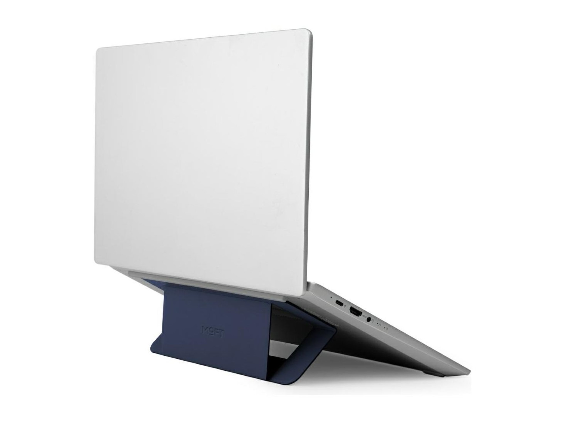 Suporte autoadesivo para laptop Moft Airflow Movas azul marinho