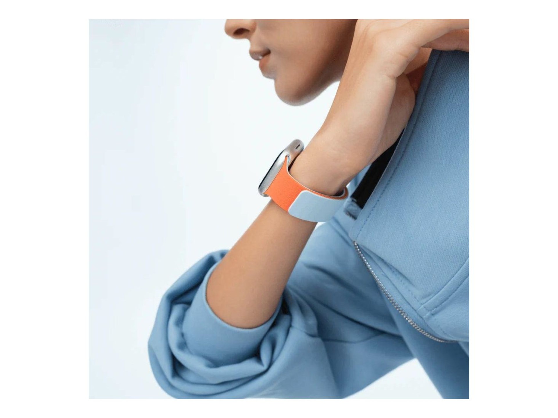 Correa Moft Snap Duo para Apple Watch 1-5/6/7/8/9/10/11/SE/SE 2/SE 3 (38/40/41/42 mm) amanecer/fotog