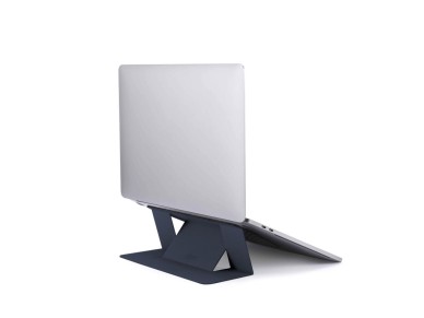 Moft Movas Adhesive Laptop Stand navy blue