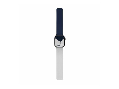Correa Moft Snap Duo para Apple Watch 1-5/6/7/8/9/10/11/SE/SE 2/SE 3 (38/40/41/42 mm) azul marino/gr