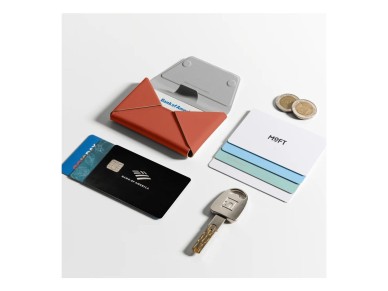 Cartera magnética Moft Agile Travel MagSafe para trípode en color arcilla. Cartera magnética Moft Agile Travel MagSafe para trípode en color arcilla.