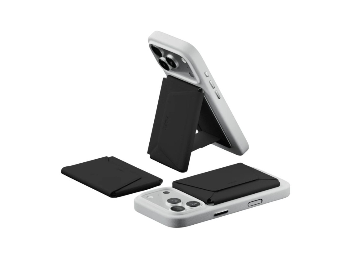 Moft Agile Travel MagSafe Magnetic Wallet for Tripod in black