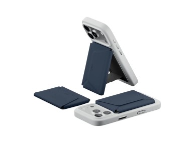 Carteira magnética Moft Agile Travel MagSafe para tripé na cor azul marinho Carteira magnética Moft Agile Travel MagSafe para tripé na cor azul marinho