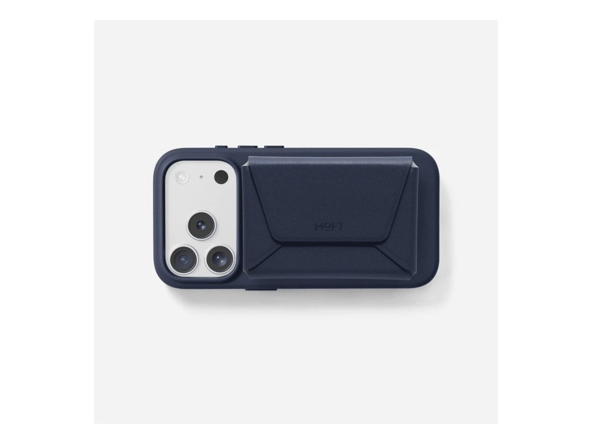 Cartera magnética Moft Agile Travel MagSafe para trípode en azul marino