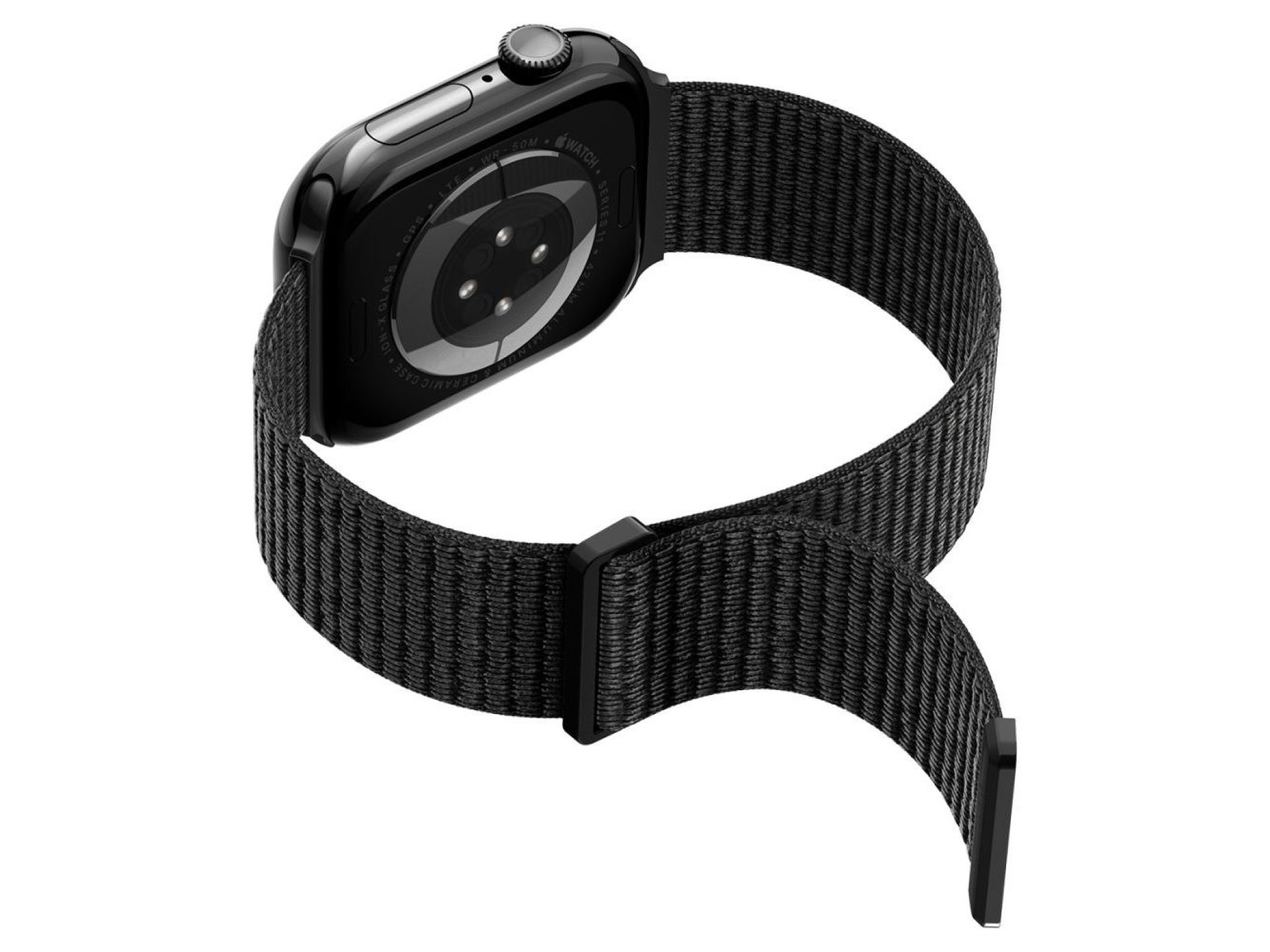 Spigen WBF01 Band for Apple Watch 44 / 45 / 46 / 49 mm - black