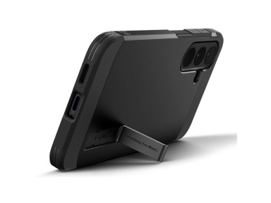Capa Spigen Tough Armor Mag MagSafe para Samsung Galaxy S26 FE - Preta