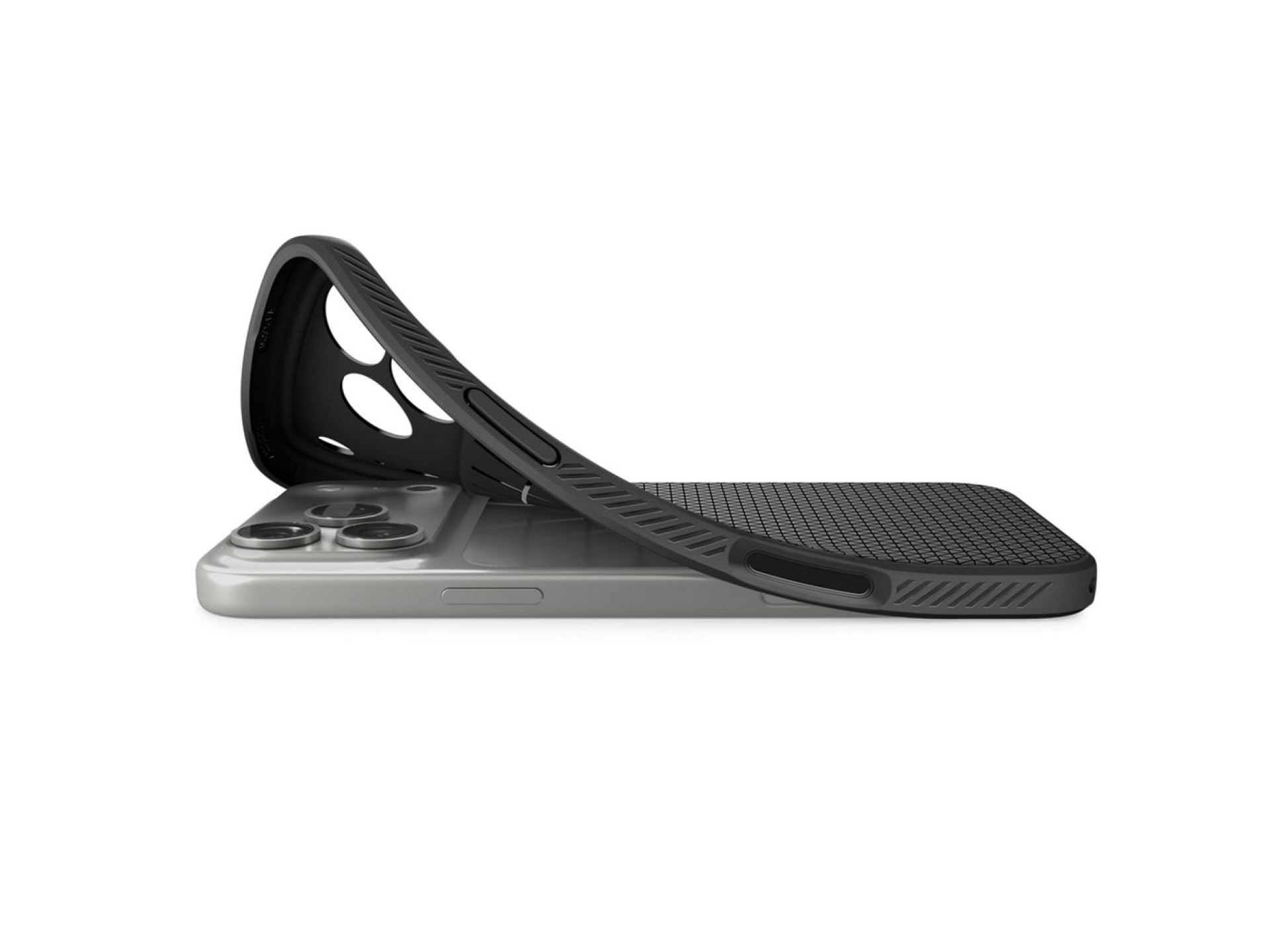 Spigen Liquid Air Case for iPhone 18 Pro Max / 17 Pro Max - Matte Black