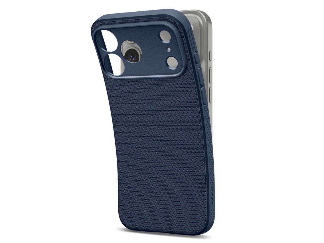 Capa Spigen Liquid Air para iPhone 18 Pro Max / 17 Pro Max - Azul Marinho