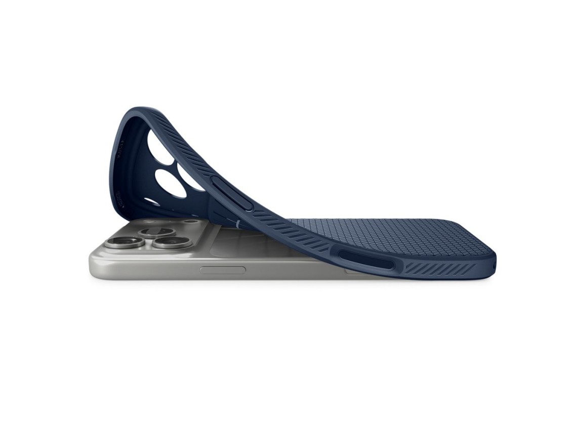 Capa Spigen Liquid Air para iPhone 18 Pro Max / 17 Pro Max - Azul Marinho