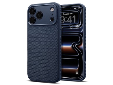 Capa Spigen Liquid Air para iPhone 18 Pro Max / 17 Pro Max - Azul Marinho