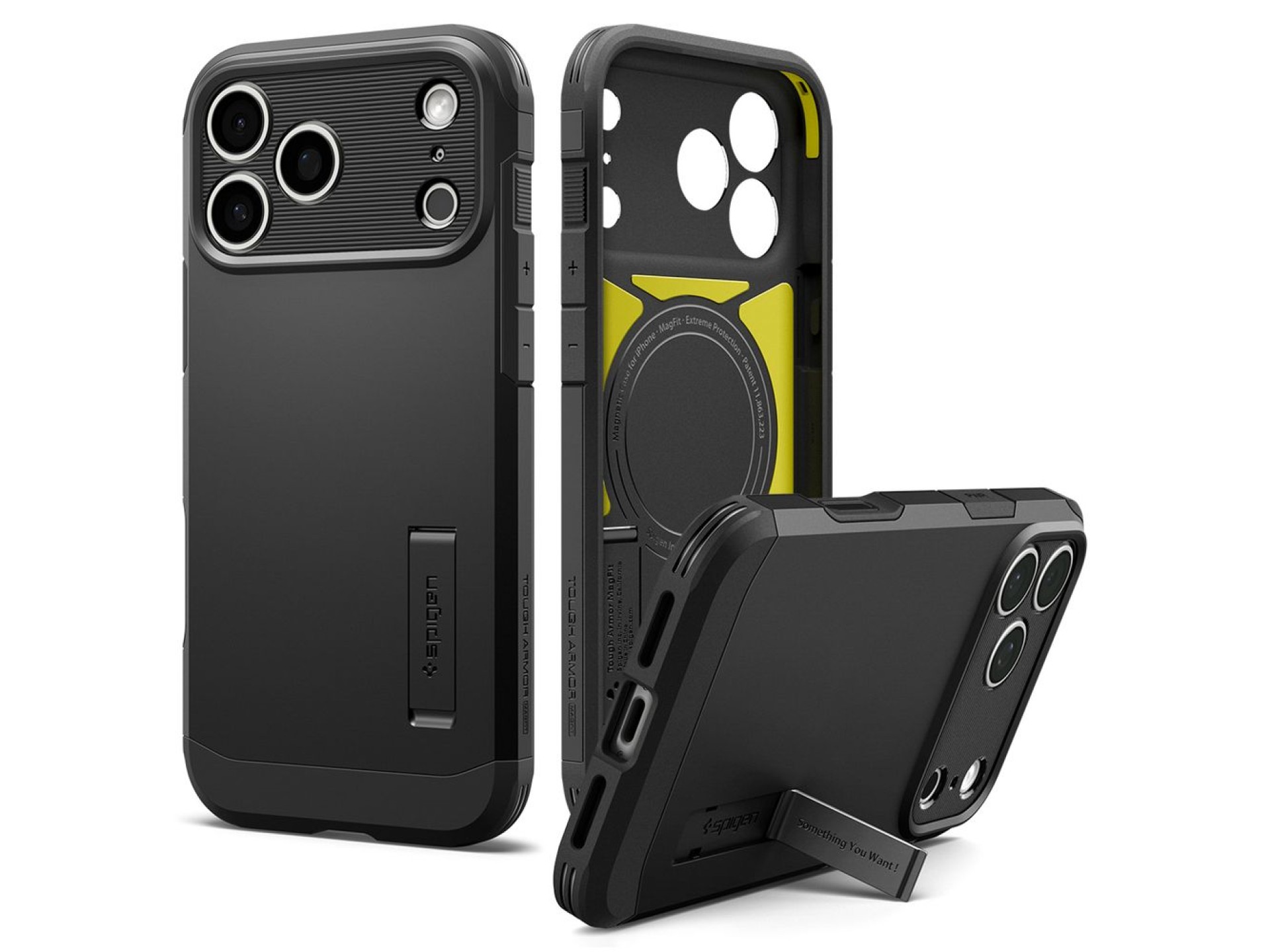 Spigen Tough Armor Case for iPhone 18 Pro Max / 17 Pro Max - Black