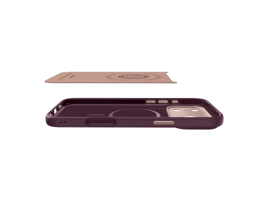 Spigen Nano Pop MagSafe case for iPhone 18 Pro Max / 17 Pro Max - dark cherry