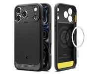 Spigen Rugged Armor MagSafe Case for iPhone 18 Pro / 17 Pro - Matte Black