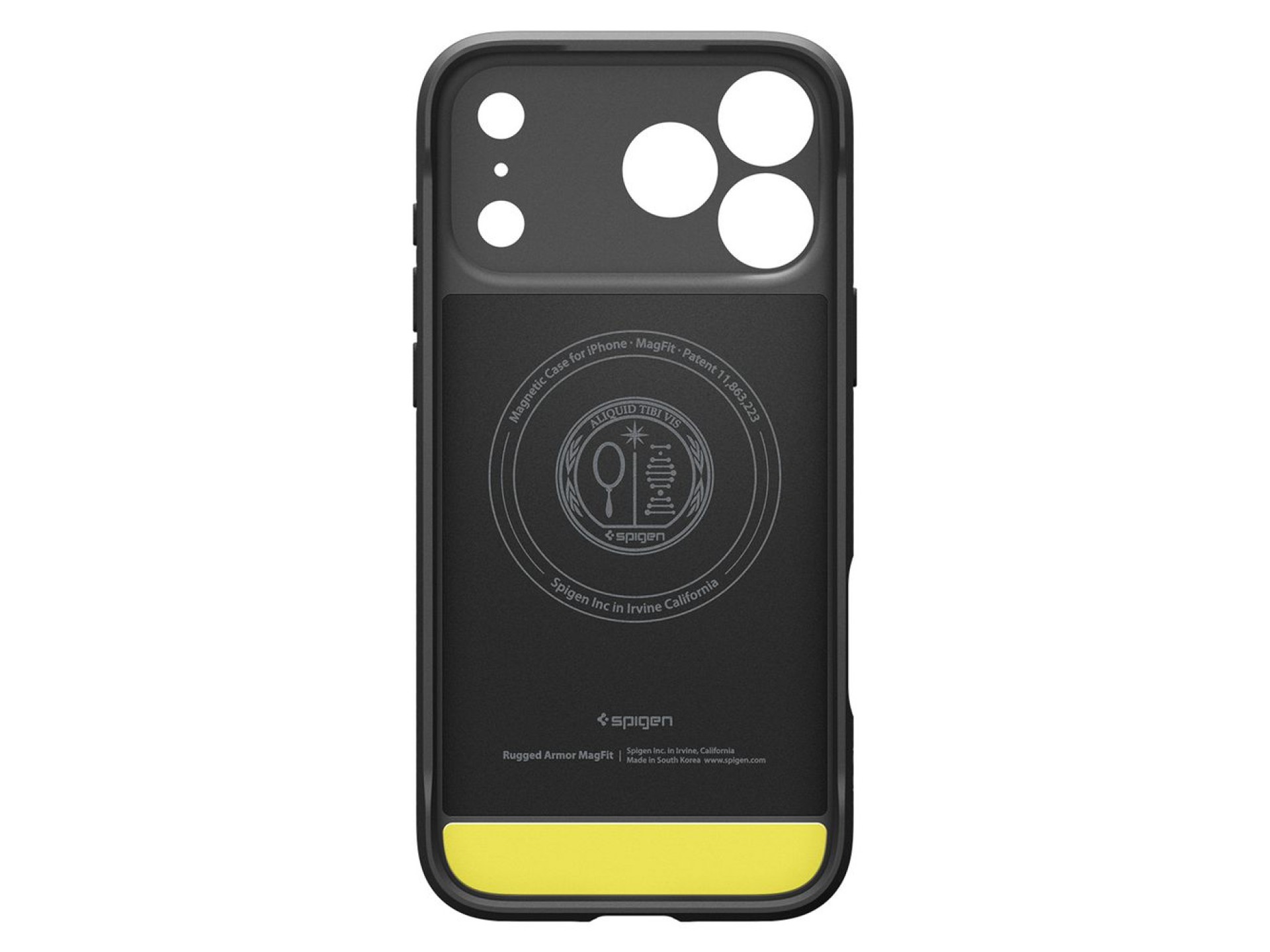 Spigen Rugged Armor MagSafe Case for iPhone 18 Pro / 17 Pro - Matte Black