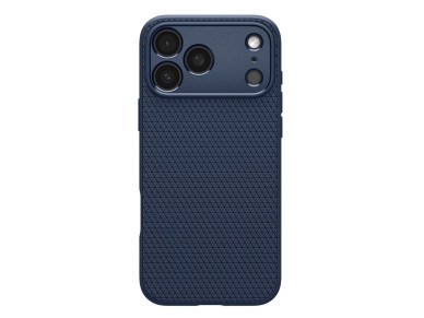 Capa Spigen Liquid Air para iPhone 18 Pro / 17 Pro - Azul Marinho Capa Spigen Liquid Air para iPhone 18 Pro / 17 Pro - Azul Marinho