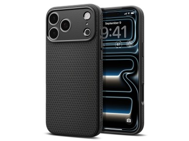 Spigen Liquid Air Case for iPhone 18 Pro / 17 Pro - Matte Black