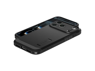 Spigen Tough Armor MagSafe case for iPhone 18 Pro / 17 Pro - black Spigen Tough Armor MagSafe case for iPhone 18 Pro / 17 Pro - black