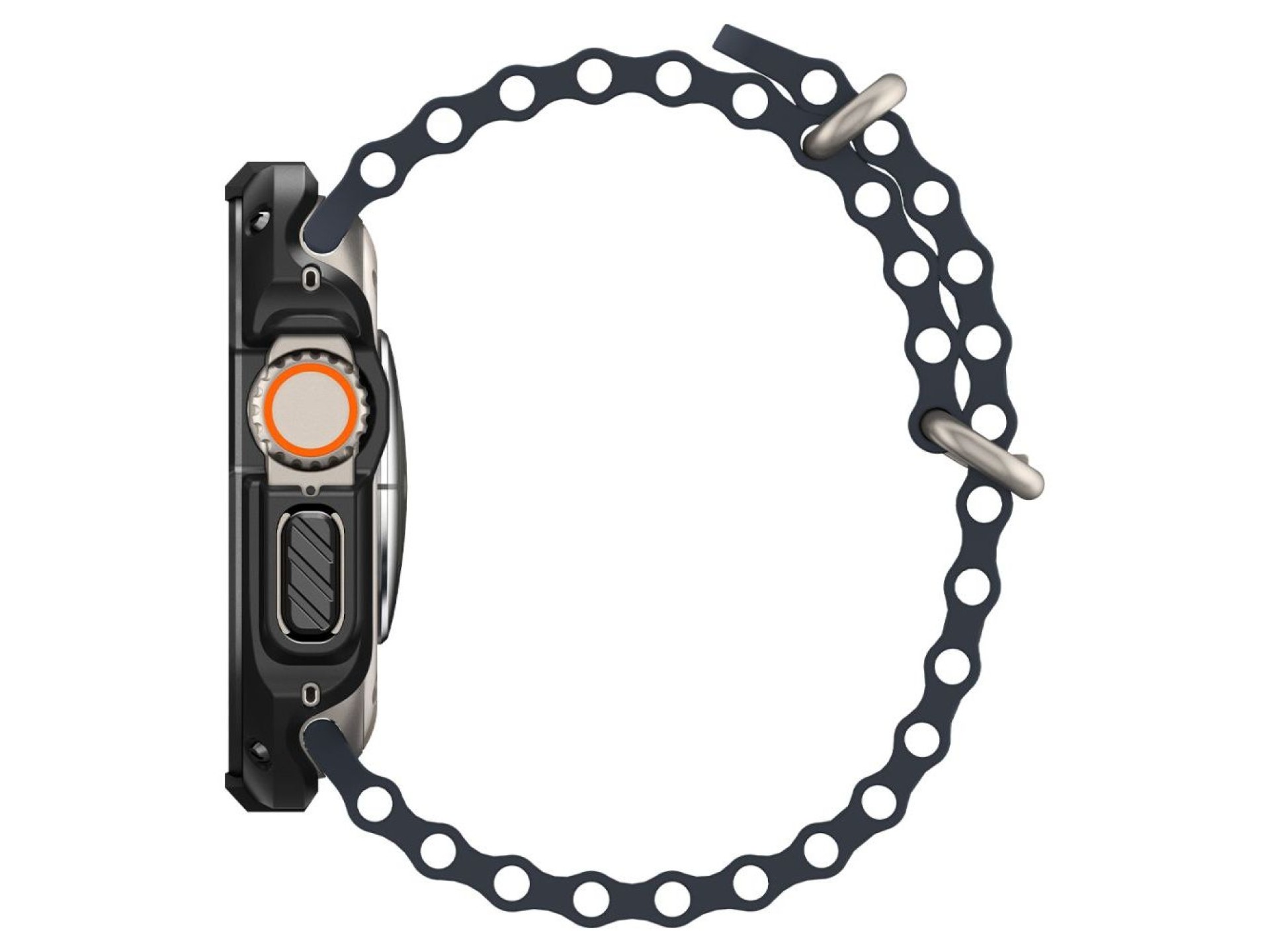 Capa Spigen Tough Armor para Apple Watch Ultra 49 mm - preta