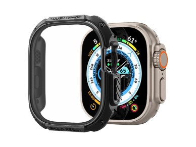 Spigen Tough Armor case for Apple Watch Ultra 49 mm - black Spigen Tough Armor case for Apple Watch Ultra 49 mm - black