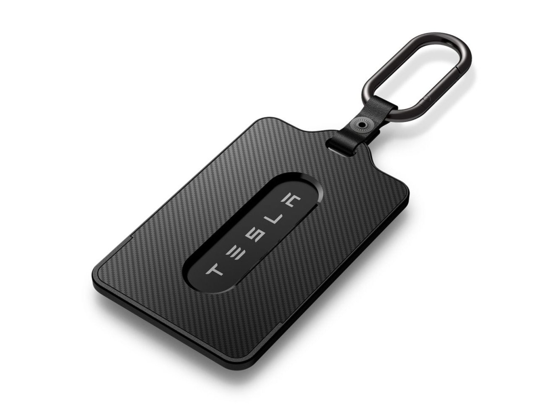 Spigen TO243 Tesla Key Card Holder for Car Keys - Black